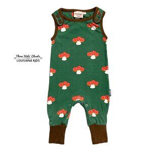 Moromini 68/74 (6-9m) Organic Mushrooms Jumpsuit Romper